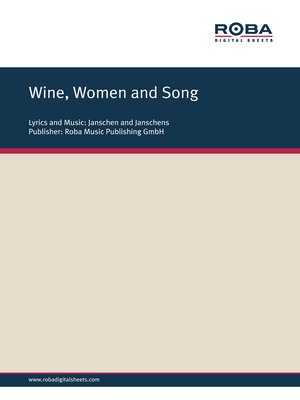 cover image of Wine, Women and Song